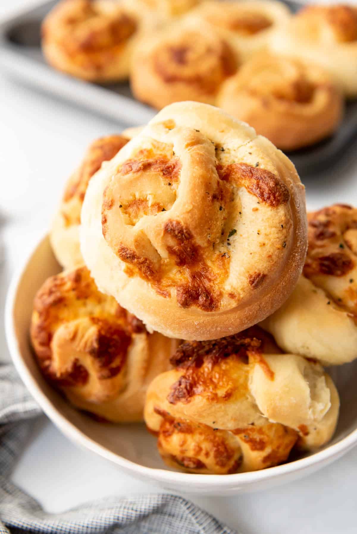 Secrets to Perfect Cheesy Garlic Mozzarella Swirl Rolls